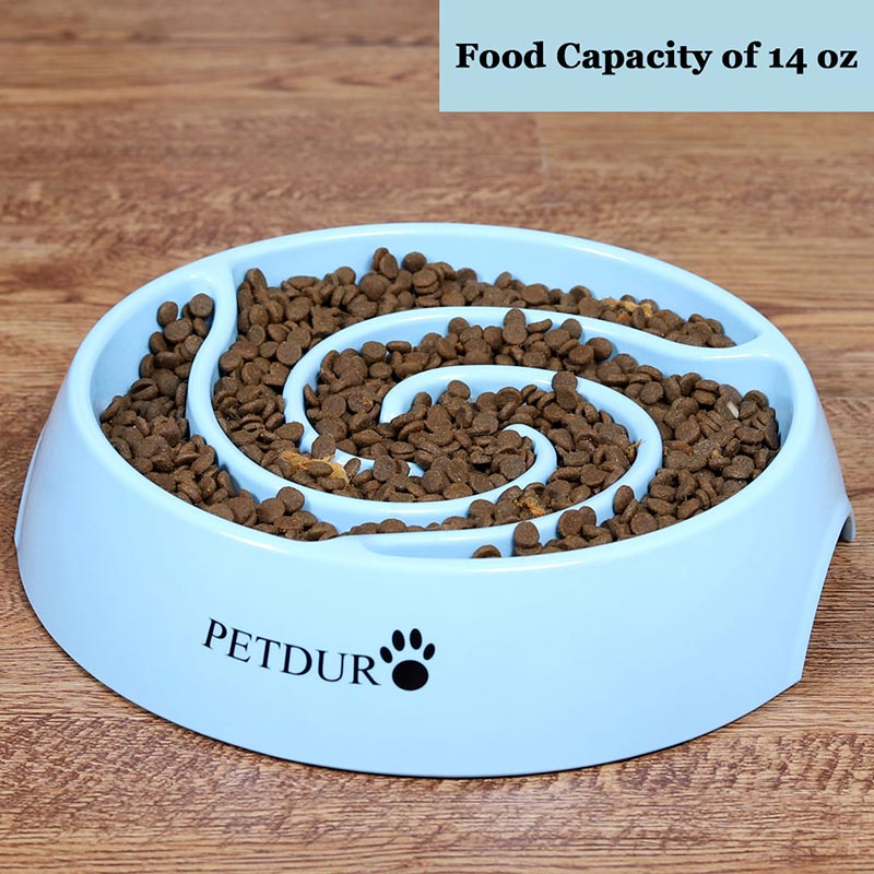 PETDURO Slow Feeder Dog Bowls Large Breed Heavy Duty Non-Slip Maze Puzzle  Feeder for Fast Eater Dogs, PETDURO