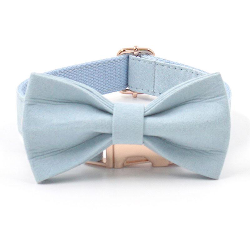 Luxury Fashion NO BOW Tie Dog Collar w/ Quick Release Buckle, Male, High  Quality