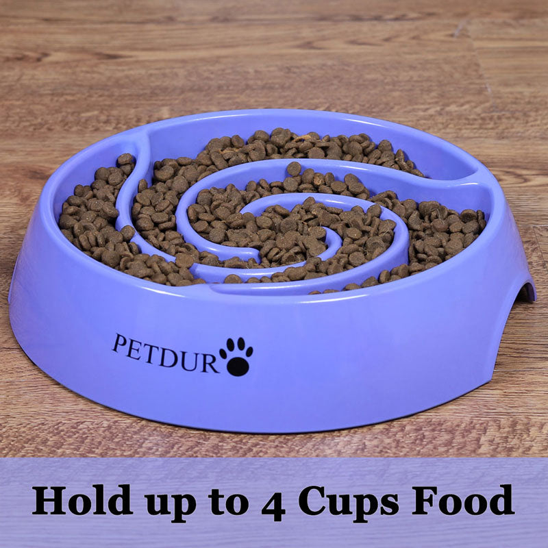 Slow Feeder Dog Bowl Pet Bowl,labyrinth Interactive Puzzle Bowls,slow  Eating Medium-sized Dog Food Bowl, Anti-swallowing Bloat Stop